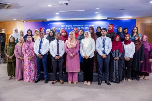 Certificate Awarding Ceremony of Beginners’ Electrician Course